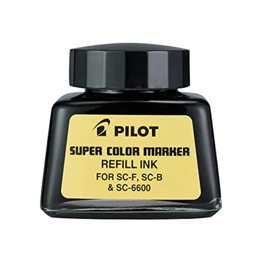 

Super Color Permanent Marker Refill Ink, Ink, 1 oz Bottle with Dropper 43500