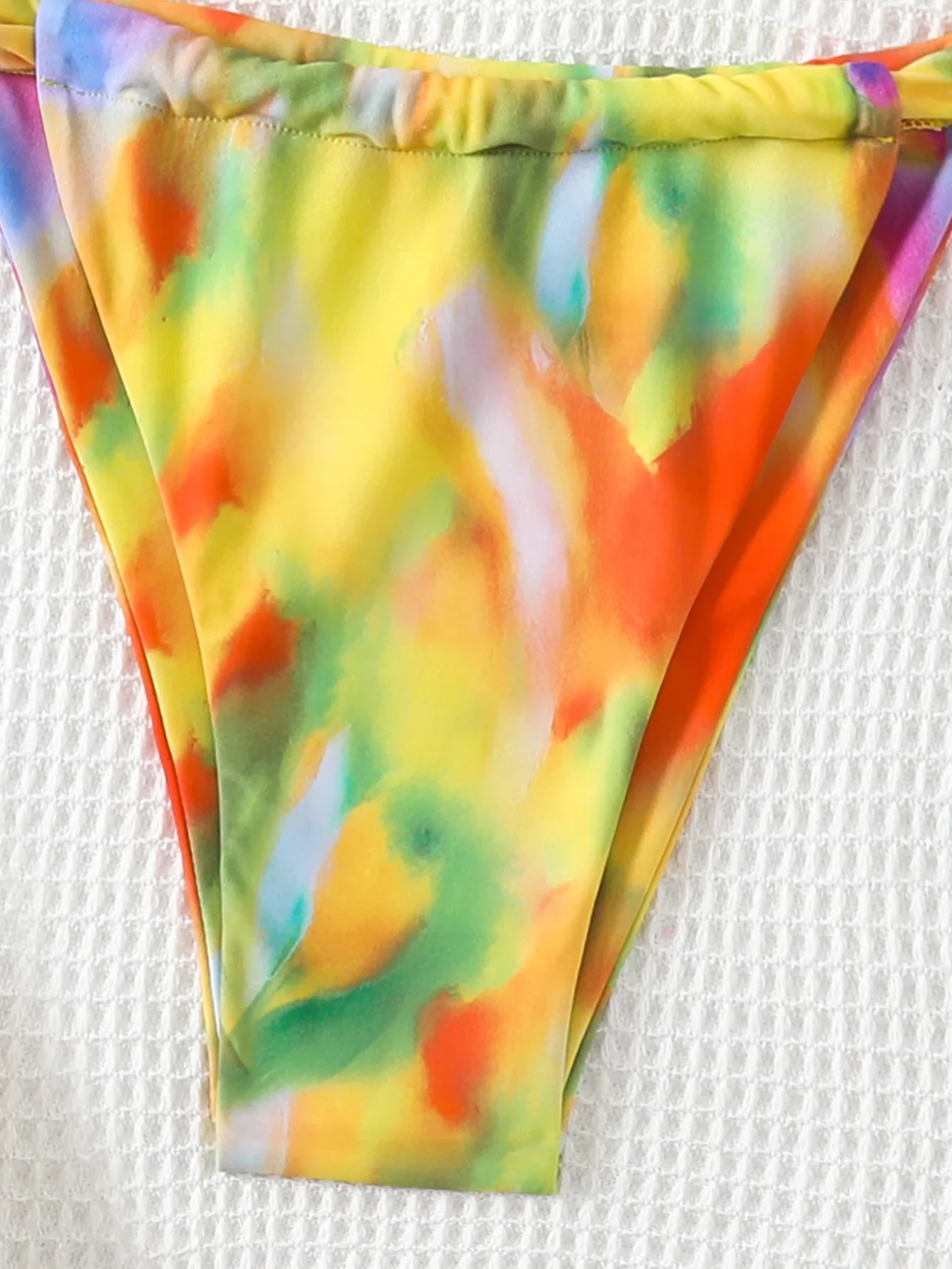 Merloly Bikini 2025 nuevo conjunto de Bikini degradado Sexy traje de baño para mujer traje de baño sin espalda traje de baño Biquini