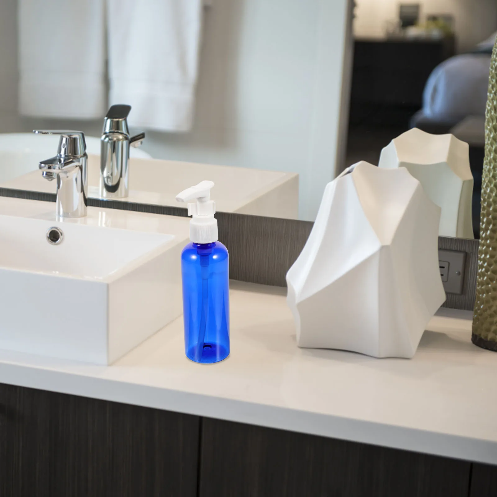 

10 pcs 100Ml Pump Emulsion Bottle Lightweight Leak-Proof Long Pipette For Shampoo Lotion Liquid Travel Dispenser Skincare Tool