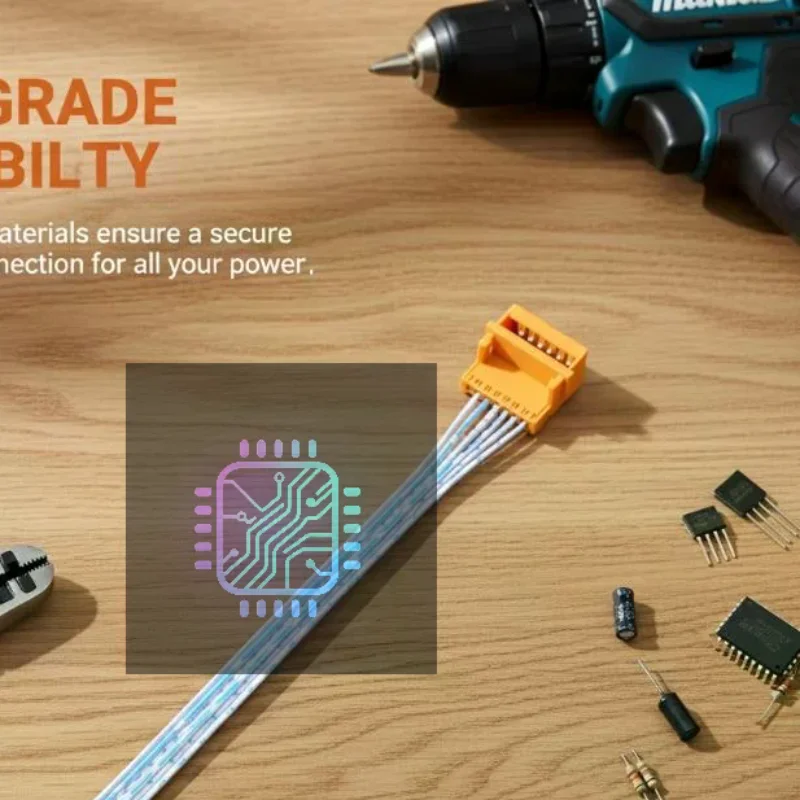 BL1830 Adapter Connector Terminal Compatible with  14.4V 18V Li Ion Battery Charger DIY Repair Accessory