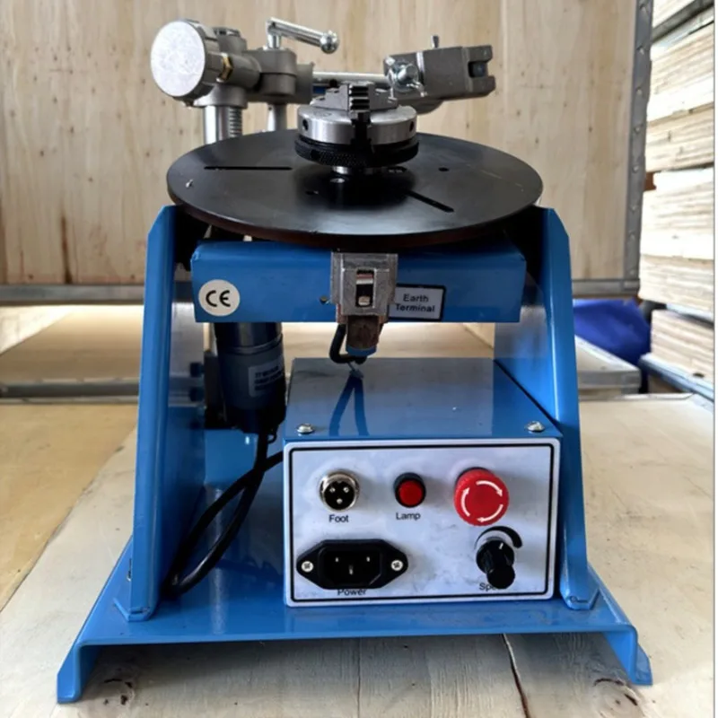 10kg Welding Positioner Light Combined Automatic Welding Turntable TIG Circumferential Seam Welding Equipment