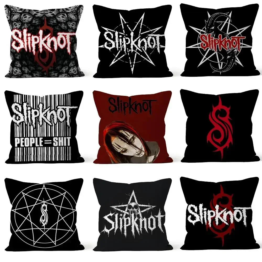 Duality Cover Throw Pillow Band Corey Cover Soft Short Plush Slipknot Case For Sofa Bedroom Cozy Iowa Home Taylor Decor