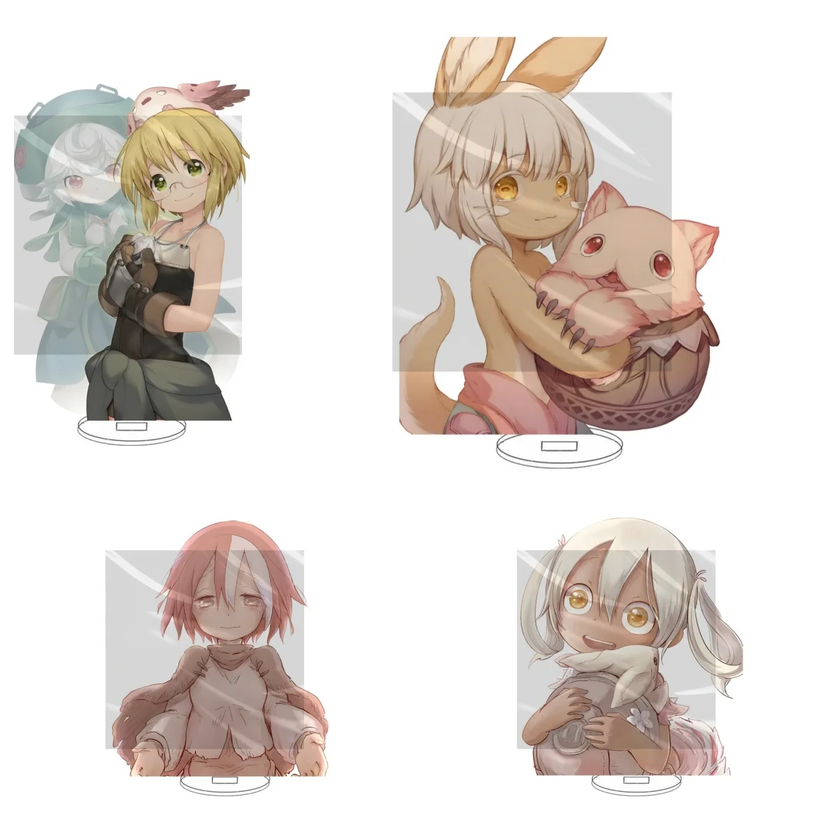 10CM HOT Anime From the Abyss Acrylic Cosplay Charm Characters Ornament Accessories Good Christmas Gifts