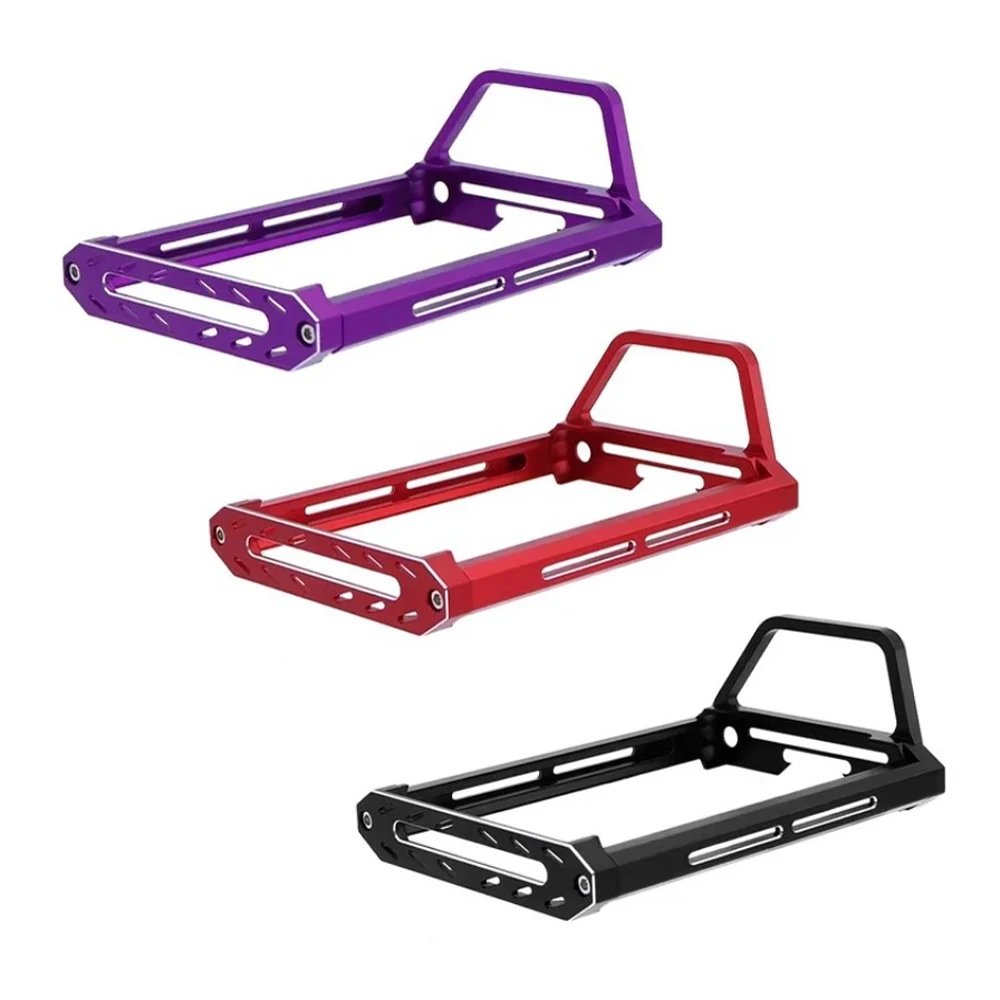 YSIDO Flysky Noble NB4 soportes inferiores superiores de Metal marco Protector de transmisor/Base de Control remoto para accesorios de actualización RC