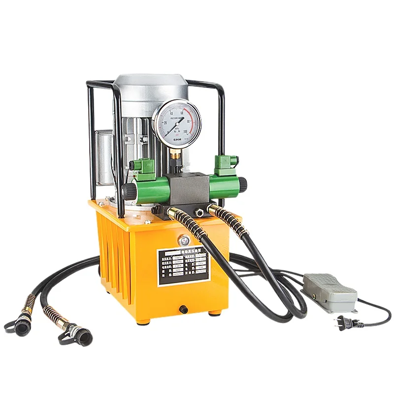 

Double circuit ultra-high pressure electric pump, hydraulic pump station, hydraulic station, solenoid valve hydraulic pump