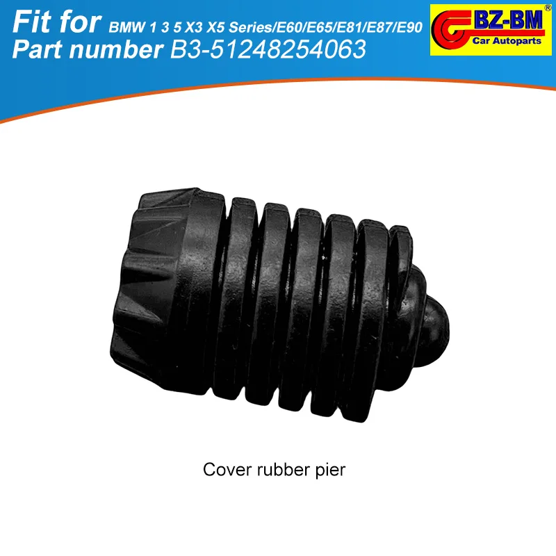

Front bonnet hood support bracket holder rubber bearing mounting for BMW 3 5 Series E60 E65 E84 E87 E90 51248254063 17117514402