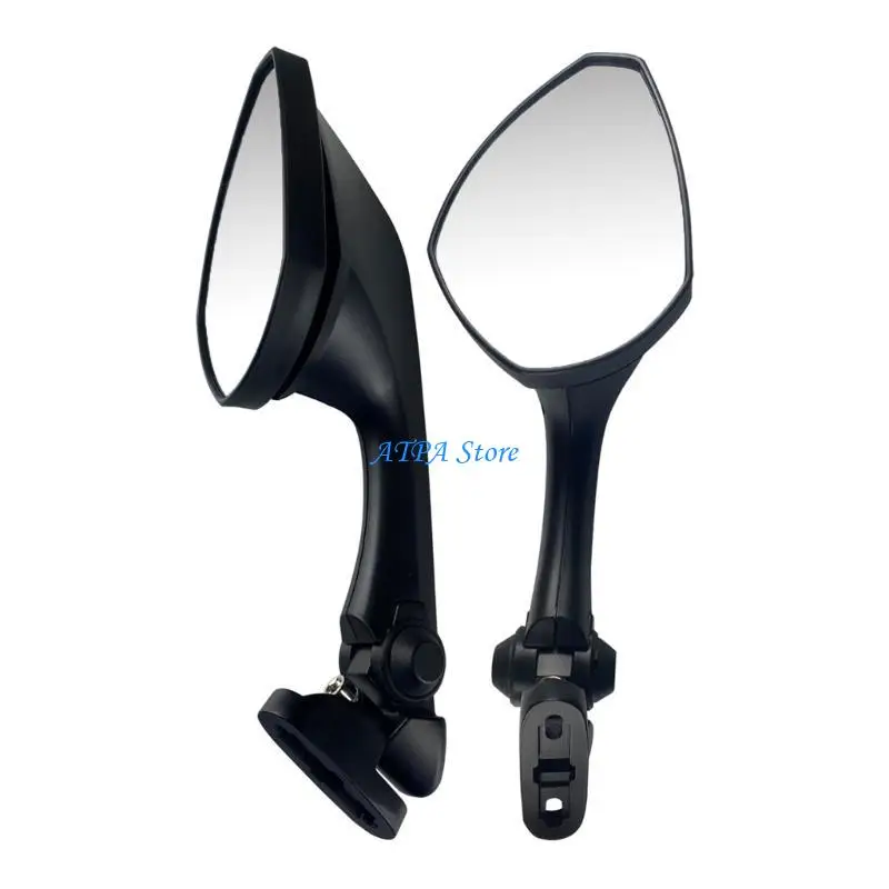 

U13C Universal Motorcycle Aluminum Rear View Handle Bar End Side Rearview Mirror