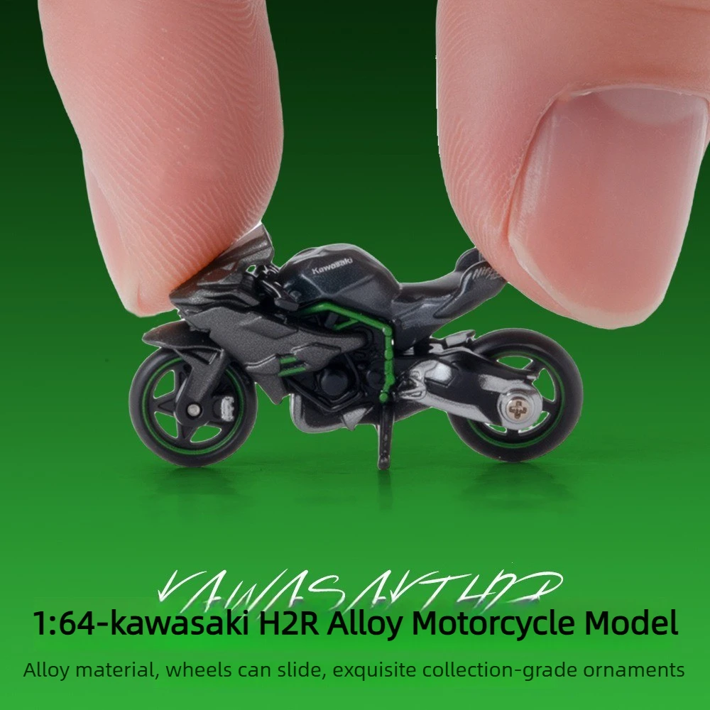 

1:64 H2R Alloy Mini Motorcycle Model Toy Gift Diecast Alloy Car Model Collectible