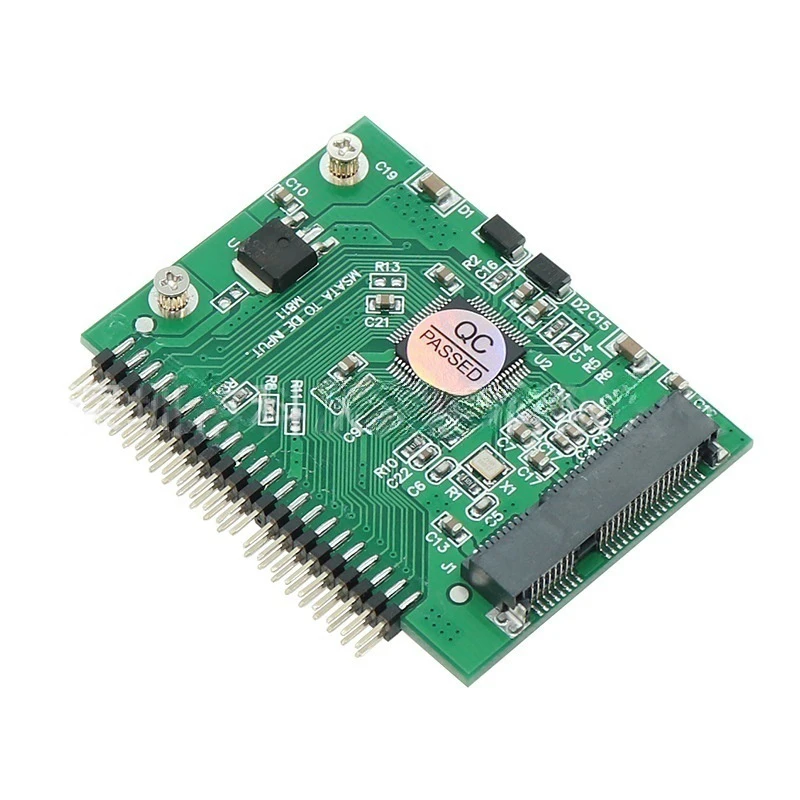 MSATA SSD to IDE Convert Card Mini PCI-e to 5V 2.5 inch IDE 44 PIN HDD Connect Adapter for Laptop Memory Expansion Add On Card