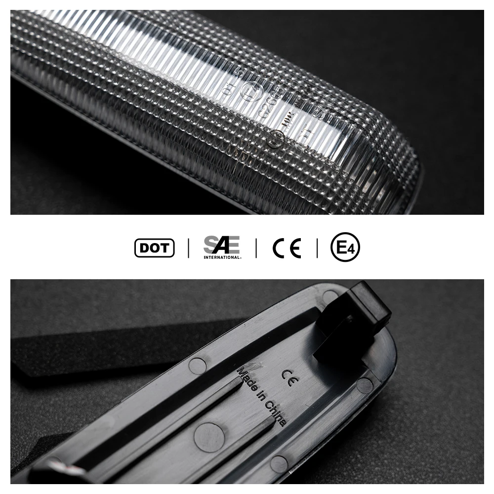 For Nissan 300ZX Z32 1990-2000 Cedric Y32 Y33 Gloria Y32 1991-1995 Dynamic Bumper Led Fender Side Marker Turn Signal Blinkers