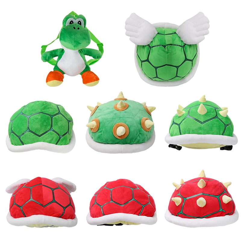 11,8 Zoll Kawaii Koopa Troopa Taschen Plüschtiere Weiche Yoshi Koopa Paratroopa Bowser Rucksacktaschen Gefüllte Plüschpuppen – Detail 1