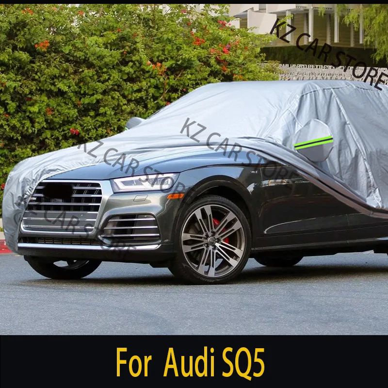 

Full SUV Cover Outdoor Sun Shade Anti-UV Rain Snow Dust Ice Protection Waterproof Car Cover For Audi SQ5