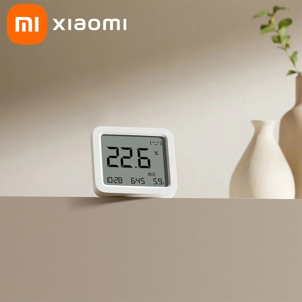 

Mijia Mi Bluetooth Thermometer 3 Wireless Smart Electric Digital Hygrometer Temperature and humidity 3 Work with Mijia APP