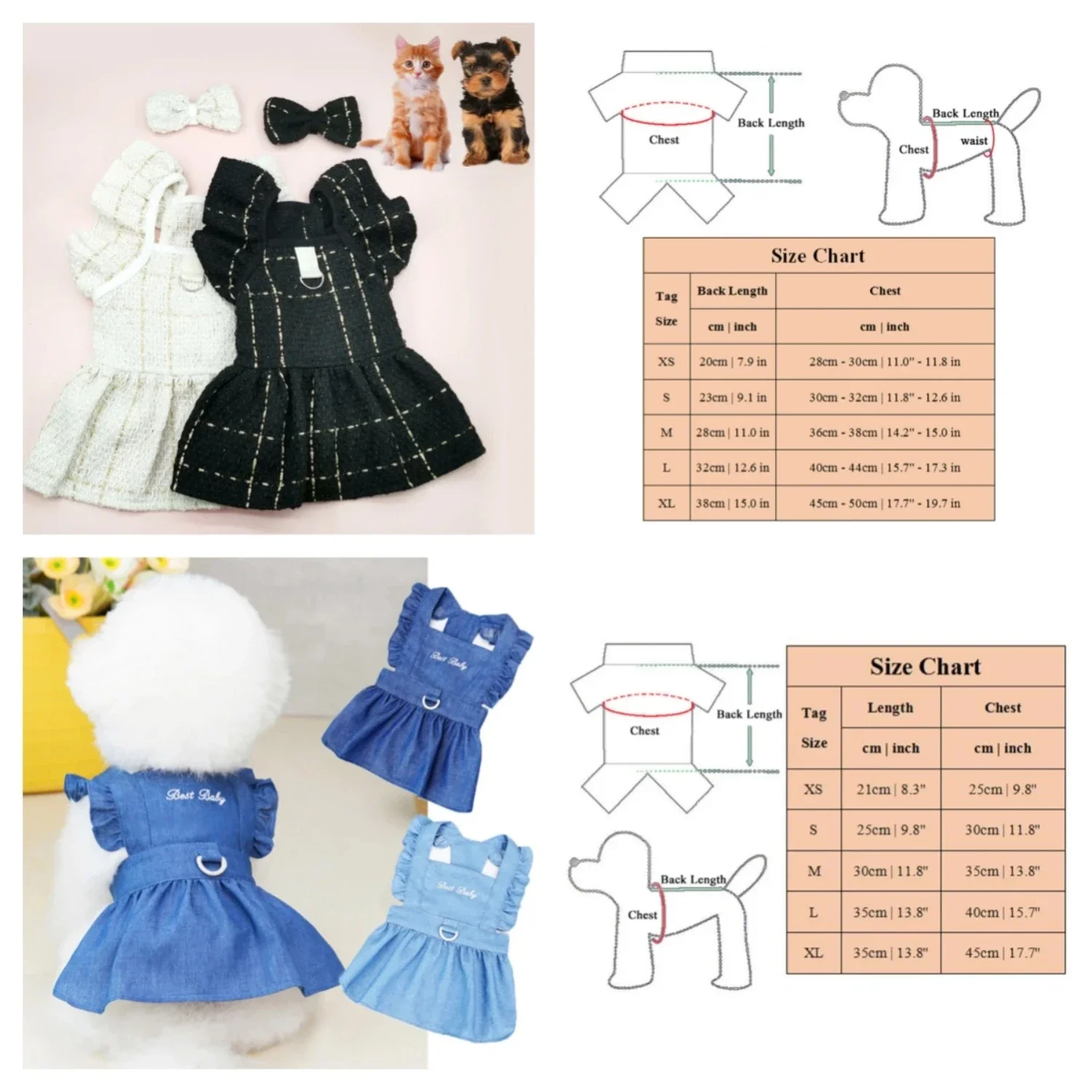 Charming and Adorable Princess Dog and Cat Apparel for a Stylish and Comfortable Look | Lovely and Fragrant Pet Skirt for Your S