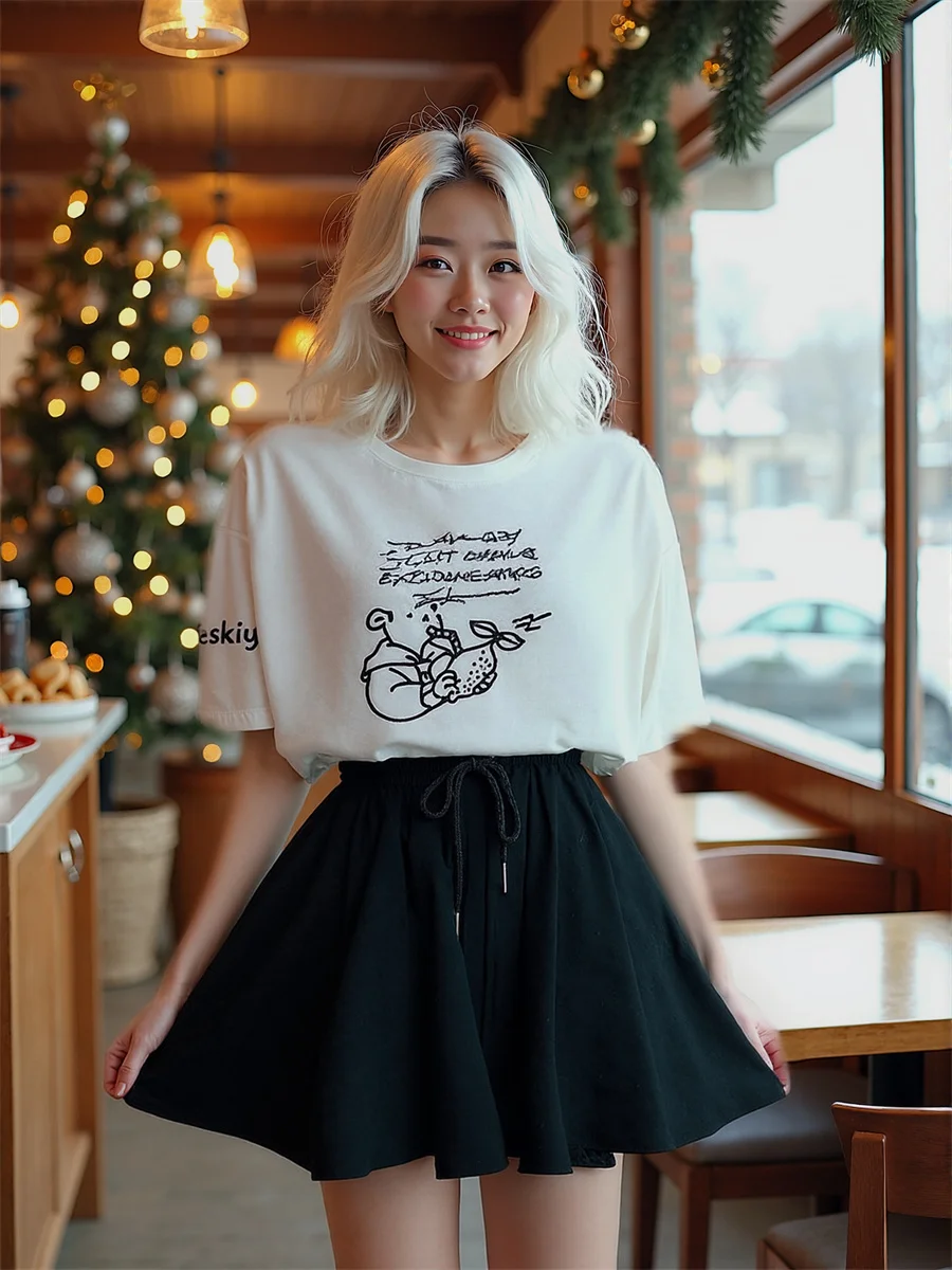 

Свободные шорты с высокой талией на шнурке, женская элегантная женская одежда, летняя ультратонкая свободная пляжная одежда для девочек на берегу моря, легкая