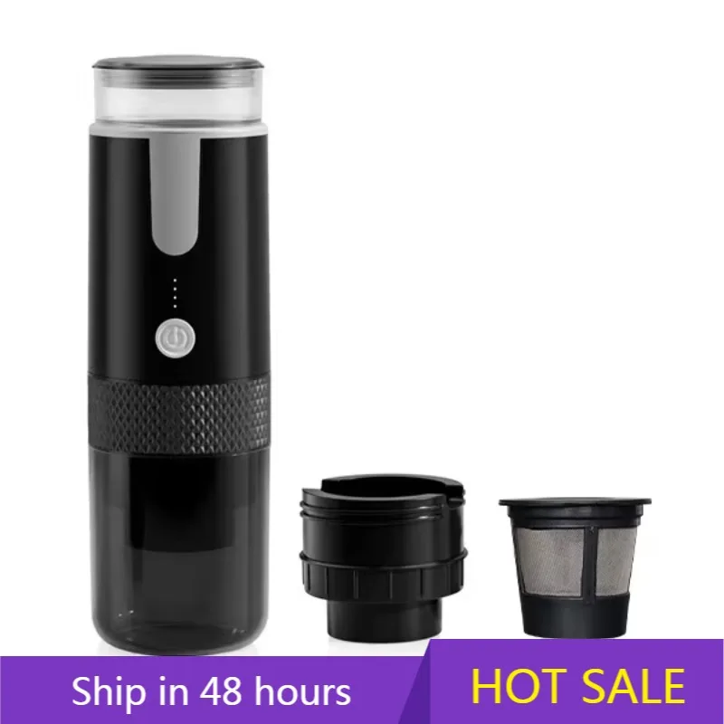 

POWER LEAPPortable Rechargeable Handheld Coffee Maker Mini K Cup Coffee Machine Wireless Power For On-The-Go Coffee Enth