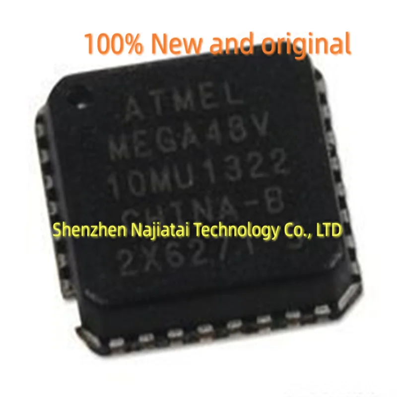 

5PCS/LOT 100% New Original ATMEGA48V-10MU ATMEGA48V-10MU 1332 QFN32 IC Chip