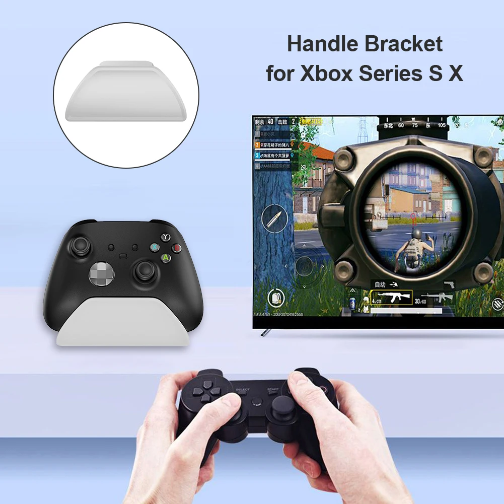 Gamepad Desk Holder Bracket Universal Gamepad Support Stand Space Saving Storage Rack for Xbox Series S X ONE/ONE SLIM/ONE X view 2