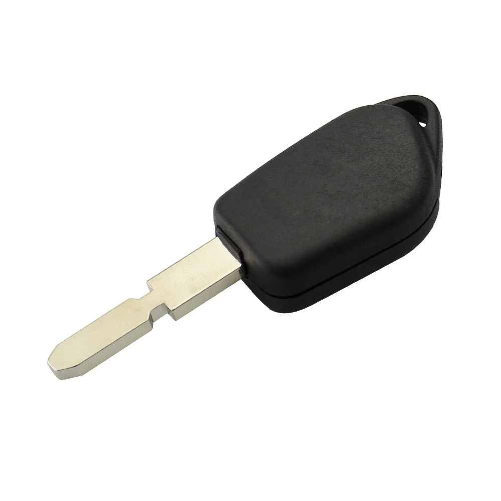 Ocontinent-Coque de clé de voiture à 1 bouton, module pour cristaux en, boîtier de clé à distance de remplacement FOB, lame non coupée 106, KIT 205,