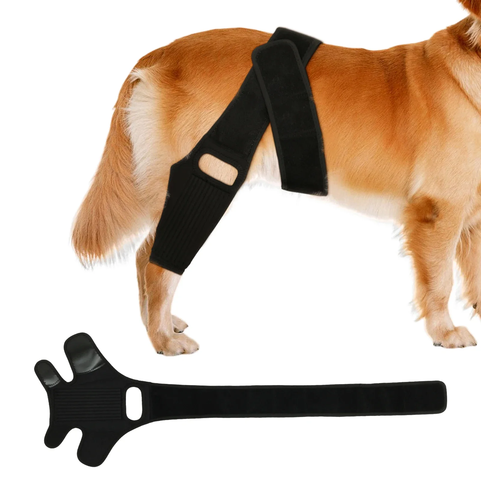 Dog Knee Brace Support,Leg Hip Brace for Dog Hip Luxating Patella Post-operative Fixation,Help with Dogs Better Recovery