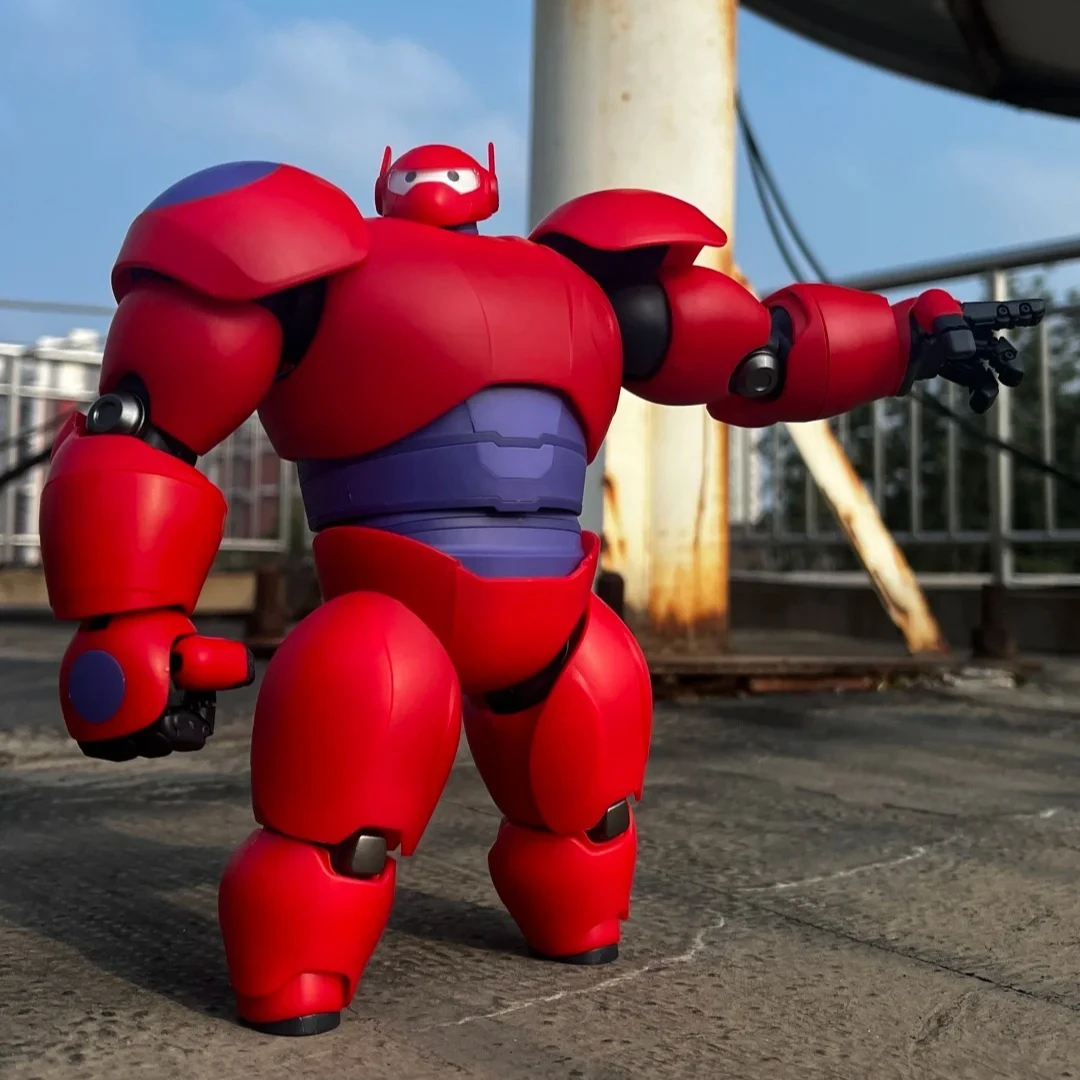 غونغ بطل كبير 6 Baymax الجمعية 18 سنتيمتر شخصيات الحركة المنقولة Mecha وضع المعركة المشتركة المنقولة أنيمي نموذج جمع اللعب هدية