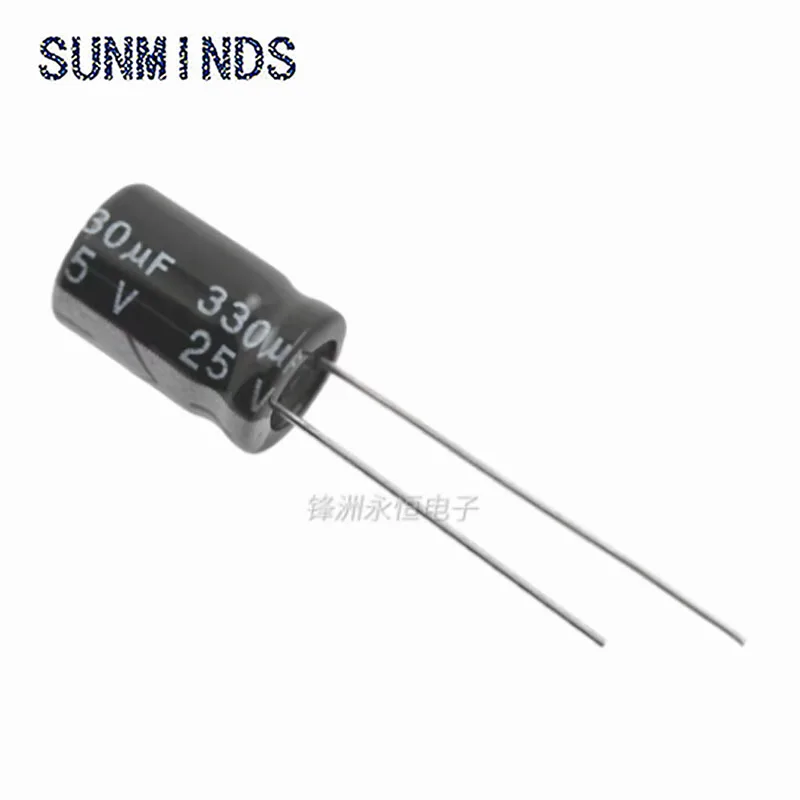 5-50PCS  Electrolytic Capacitance  25V 10/22/33/47/100/220/330/470uF 680/1000/2200/3300/4700/6800/10000uF