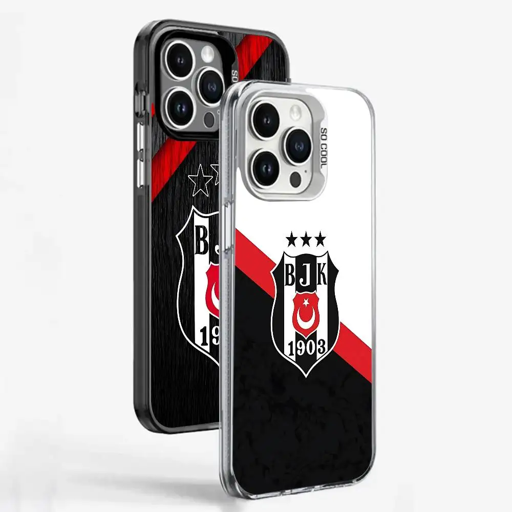 Funda de Teléfono B-besiktas B-BJK para iPhone 17 16 15 14 13 12 11 Pro Max Plus X XR XS Max, Antigolpes