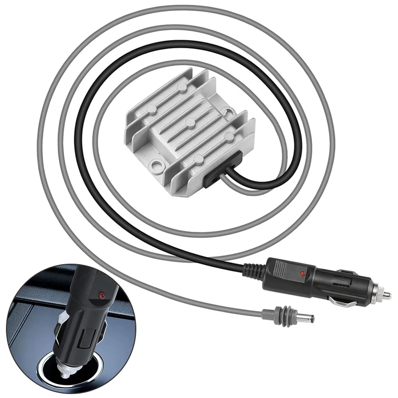 Step Up Cigarette Lighter Power Adapter, DC 12V/24V to 30V 3.5A Step-up Converter Power Cord for Starlink Mini Router for RV, Ca
