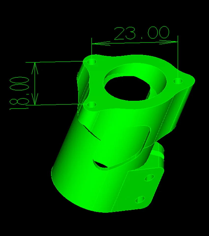 Pieza de conexión de trípode fijo de diámetro de tubo de 20 mm, asiento fijo de trípode de tren de aterrizaje de drones de protección de plantas