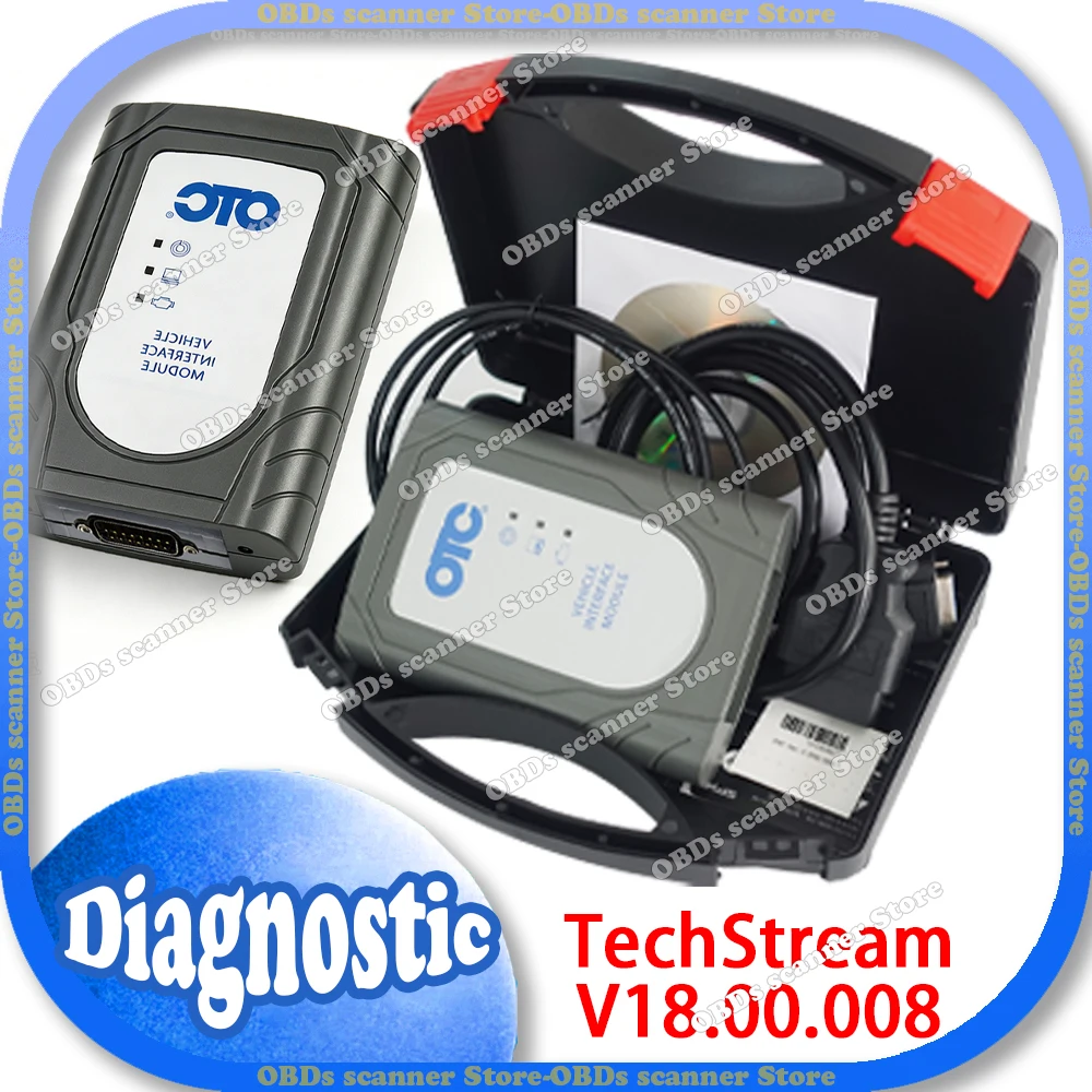 GTS OTC TIS3 Techstream VIM V18.00.008 Flash Program for Toyota Cars Diagnostic Scanner OTC TIS-III Car Diagnostic Online Tool