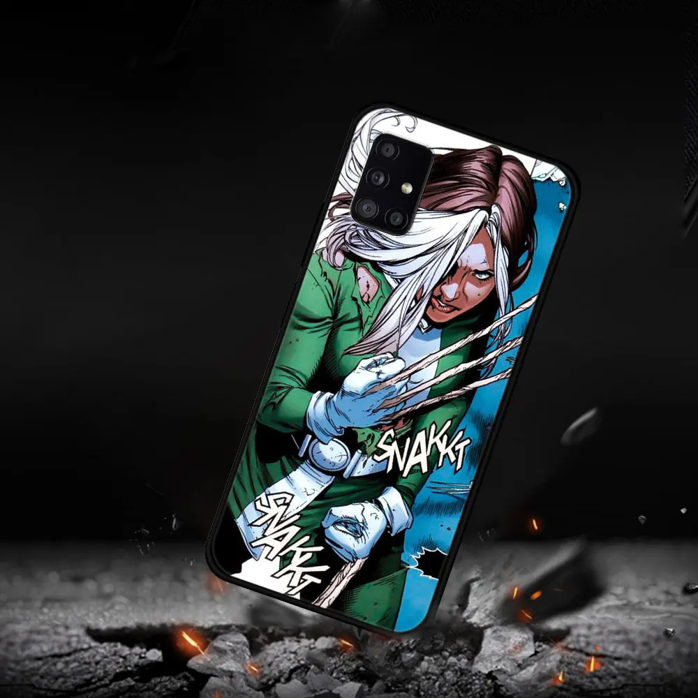 Trend Celular Case Marvel Gambit X MEN For Samsung Galaxy A51 A72 A32 4G A12 A31 A41 A52 A02s A21s A71 A03s A52s 5G A53 A33