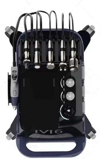 New M6 Multi Functional Electronic Beauty Management Touchscreen Comprehensive Instrument for Skin Oxygen Injection and Cleaning