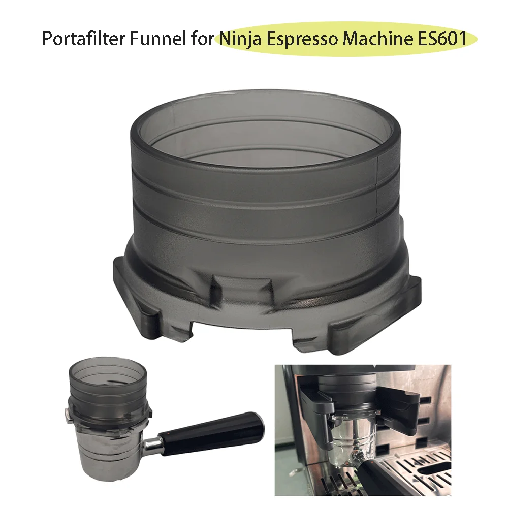 Dosing Funnel for Ninja Coffee Makers - Anti-Popcorning & Mess-Free Grounds Funnel, Compatible with ES601/ES501 Portafilters