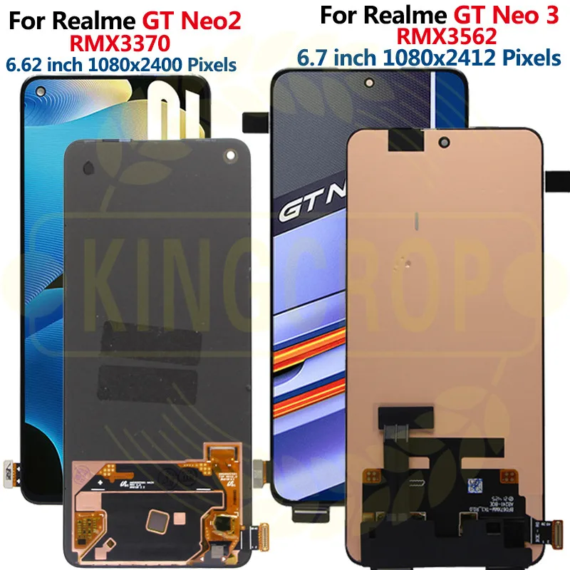 شاشة LCD لجهاز Oppo Realme GT Neo2 وGT Neo3 بسعر 6.62: تقييم شامل ونصائح عملية للاستبدال المثالي