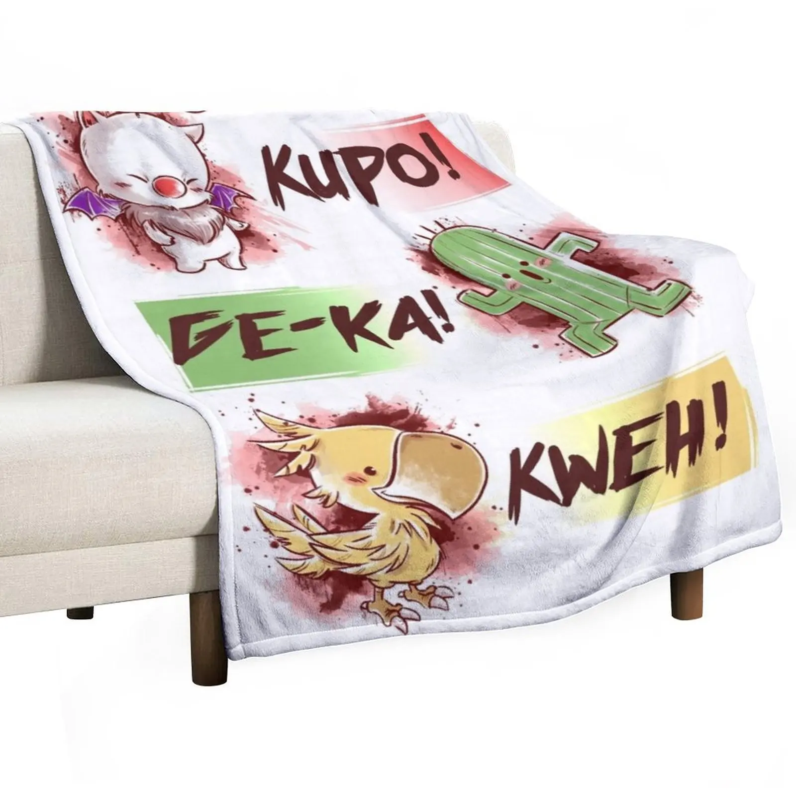 

Ff cute sounds Throw Blanket Personalized Gift for winter Hair Blankets