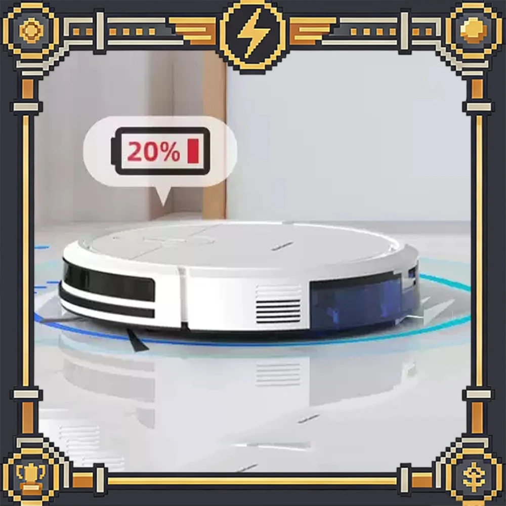 KLINSMANN K197 Sweeping Robot Vacuum Household automatic thin model Different environments can use different cleaning methods