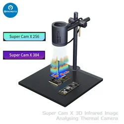 Qianli Kamera termowizyjna 3D Super Cam X Imager Tester zwarć Diagnostyka Płytka PCB Analizator usterek Naprawa Narzędzie wykrywające