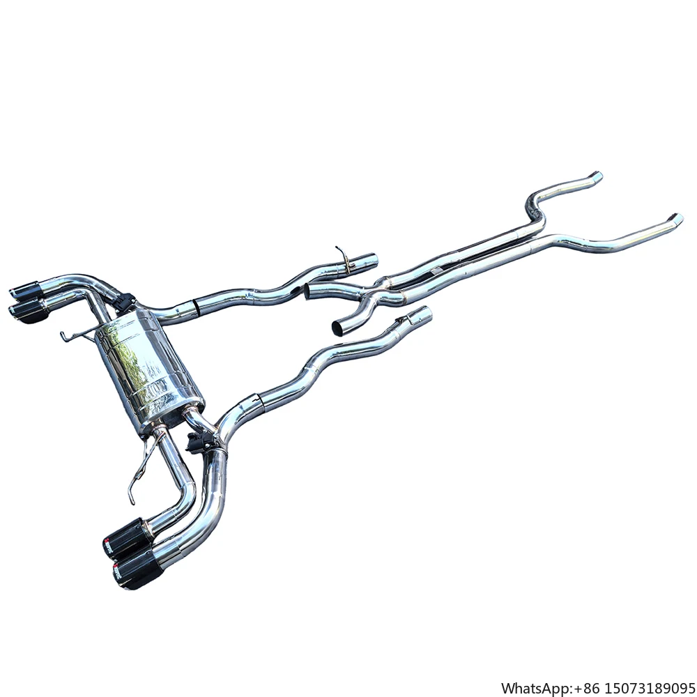 

Stainless Steel Catback Exhaust 3inch Pipe for M550/M550i G30/N63 4.4T 2018+ Auto Exhaust Pipe Systems