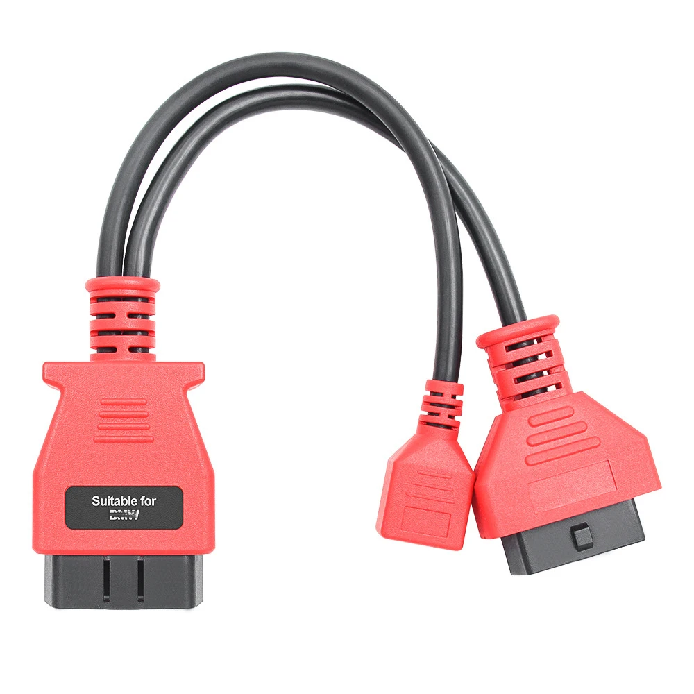 Ethernet-кабель для программирования BMW серии F работает с Autel MS908 PRO/MS908S PRO/MaxiSys Elite/IM608 16-контактный адаптерный кабель для BMW