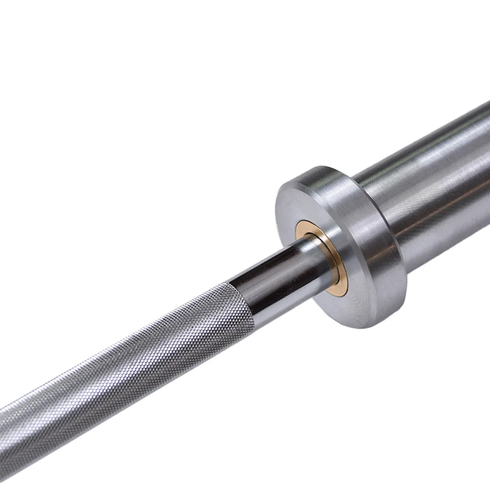 Fitness Gym Equipment 1.7m Training Power Olimpica Steel Weightlifting 20kg Competition Technical Pole Barbell Bar for Sale