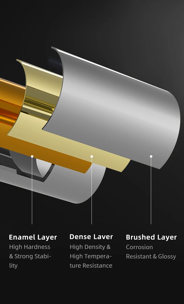 مشعاع ألومنيوم كهربائي حديث مع مسحوق مطلي للحمامات الفندقية والشقة #6