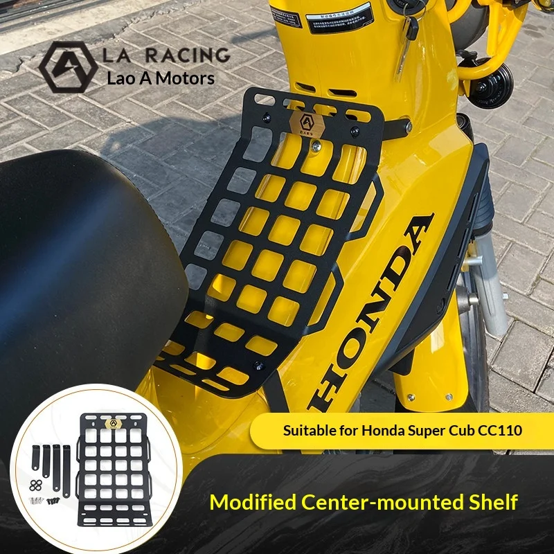 【Premium】For Suitable for modified mid-mounted racks on Honda Cub CC110 motorcycles