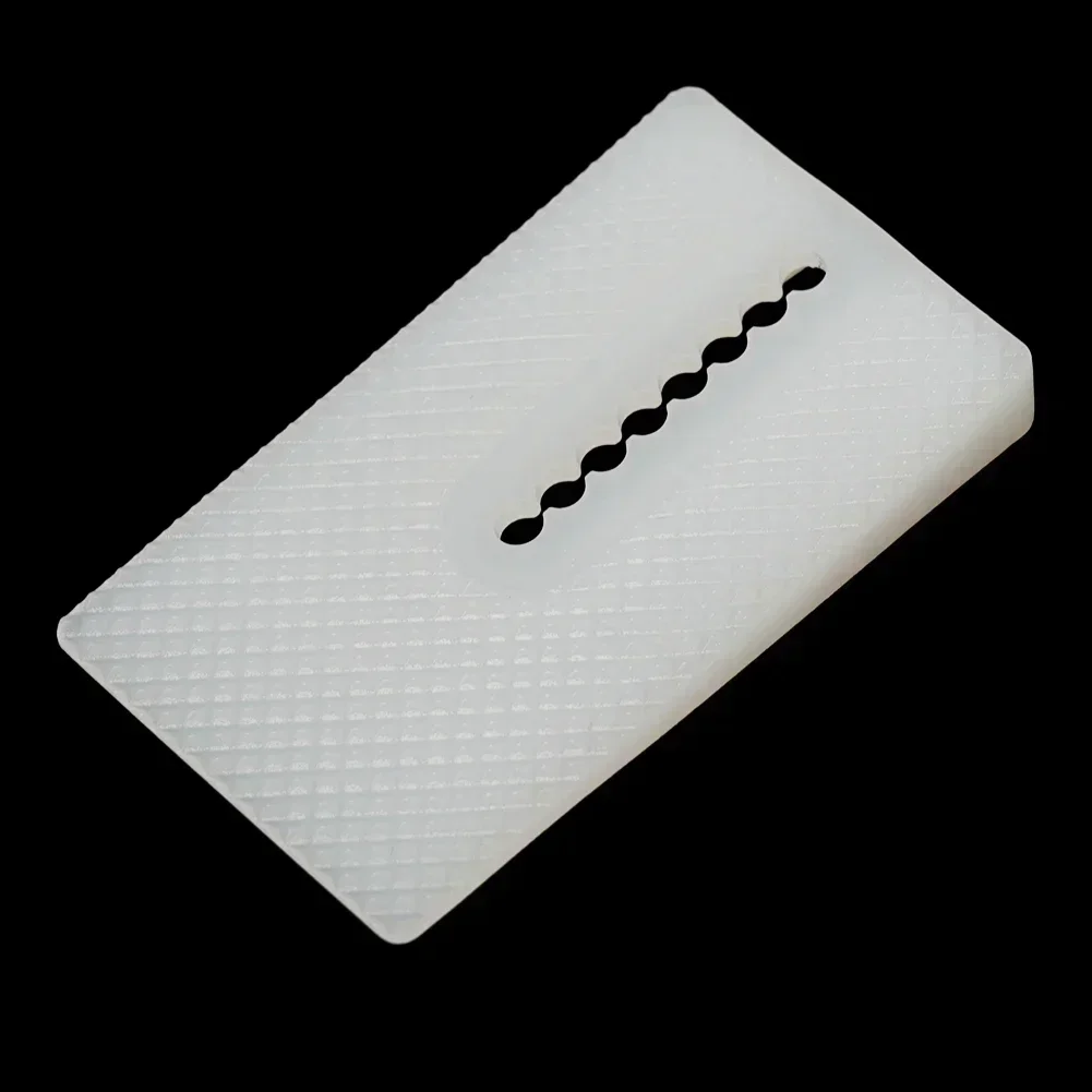 Wedge Gasket 8pcs Toilet Shims Level & Stabilize With Universal White Toilet Shims For Furniture Cabinets & More