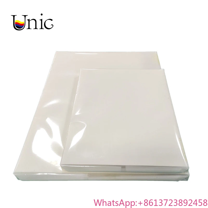 

Unic Film A3/A4/A3+ PET Transfer T-Shirt Heat Transfer Printing Film DTF Membrane DTF Printer Compatible for DTF Printer Supply