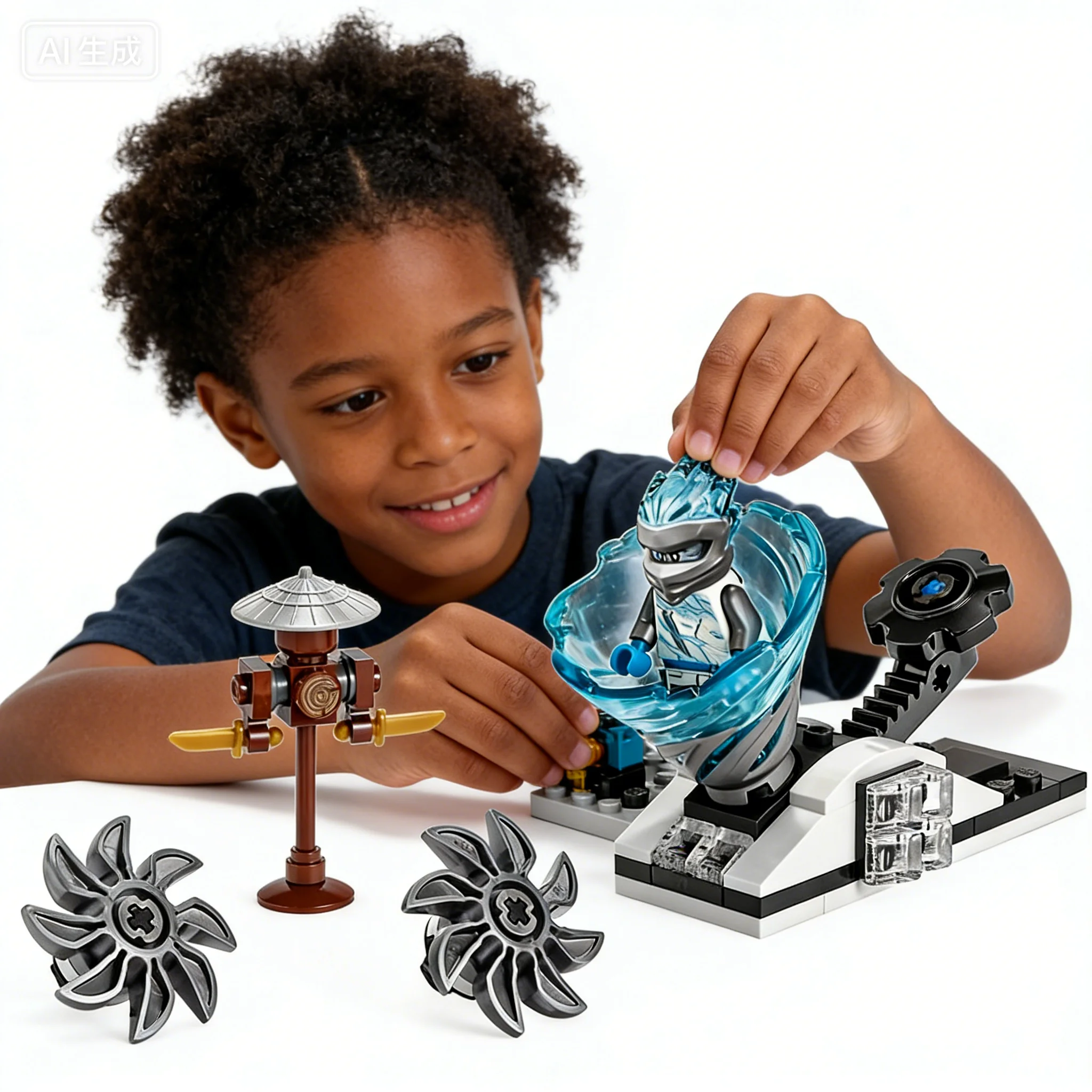 Nuevo Set de Juguetes de Bloques de Construcción del Dragón Dorado Ultra de Lloyd, el Ninja Legendario, Figura Clásica de Anime, Trompo Giratorio, Ladrillos de Modelo, Regalo para Niños