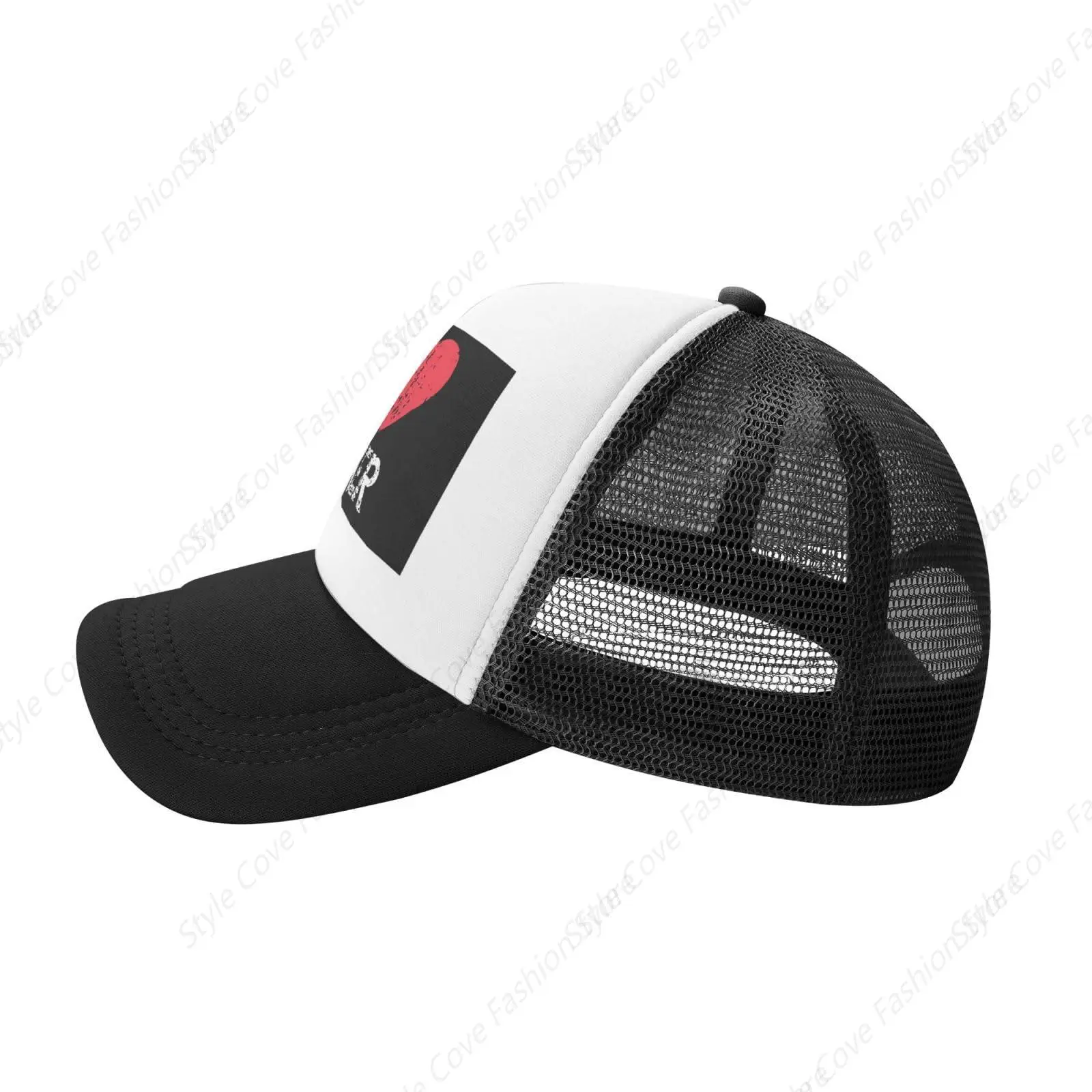 I Love Boxer-Sombrero de béisbol para adulto, gorra de malla transpirable para exteriores, protección solar para viajar