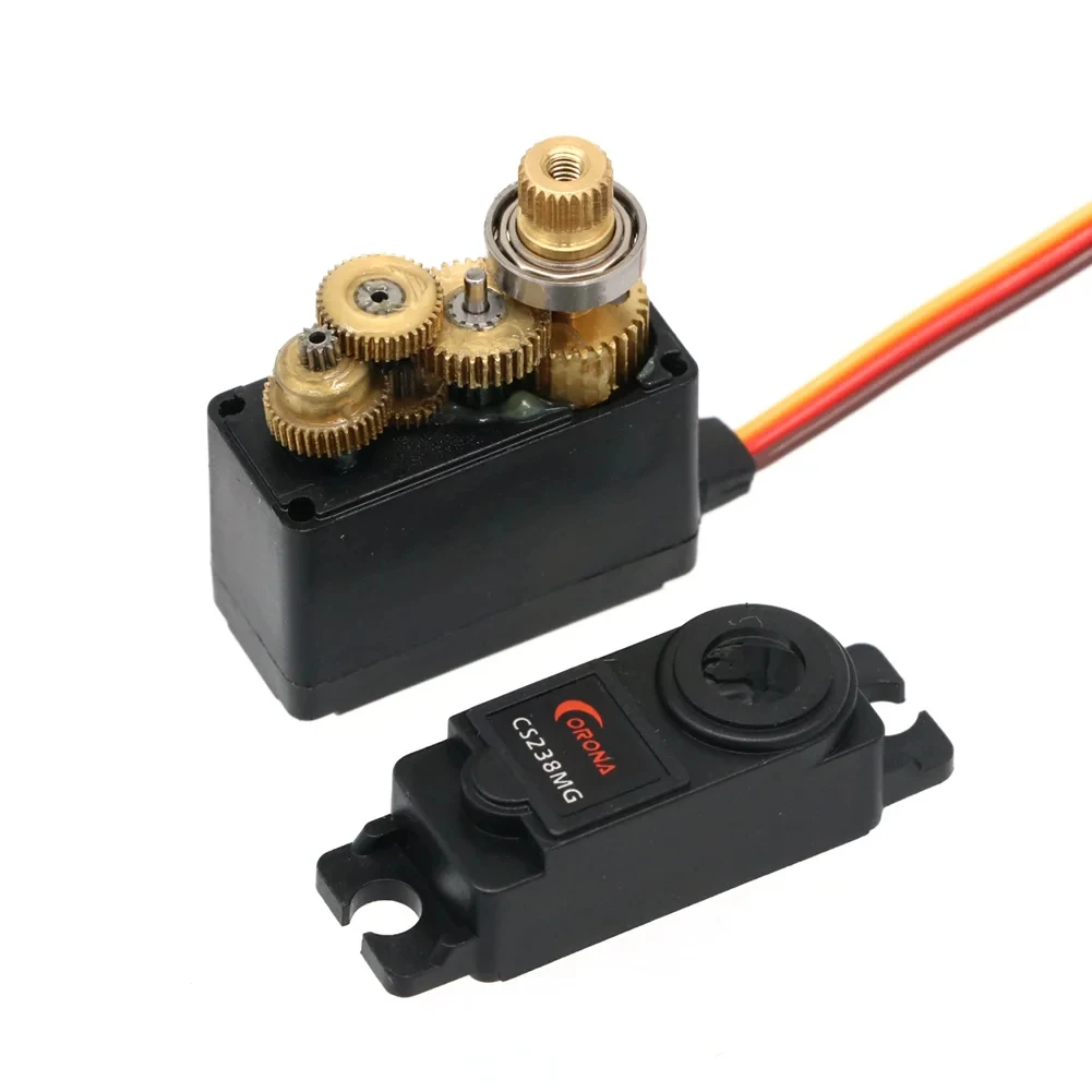 4pcs Corona DS238MG Analog Digital Servo Metal Gear 22g DS-238MG For RC Control FPV Airplane Fixed Wing Drone Models