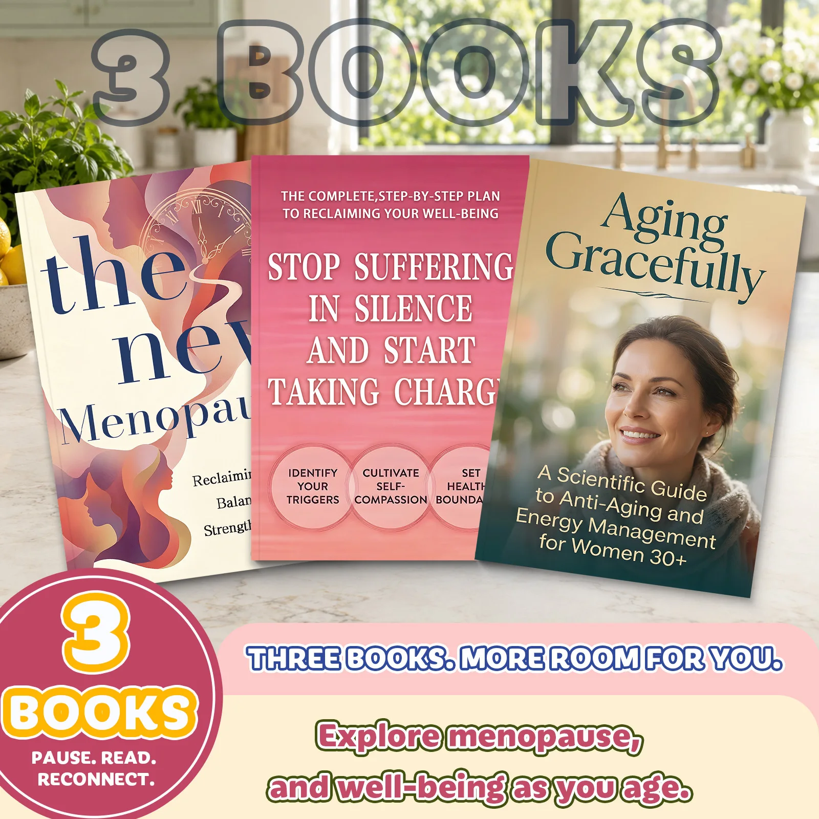 Feel Better in Your Next Chapter — Women’s Wellness, Menopause, Healthy Aging and Emotional Self-Care Guidance for Building