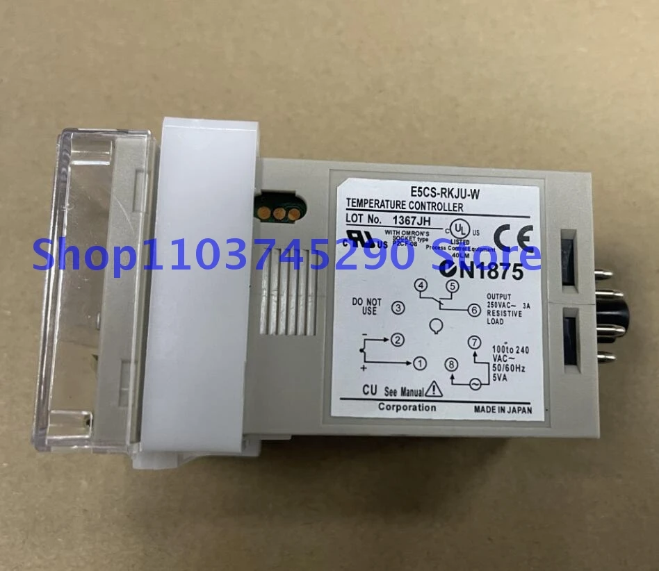 1PCS Temperature control module E5CSVR1TF E5CSV R1T F In Box New E5CSV-R1T-F E5CS-RKJU-W E5CSRKJUW