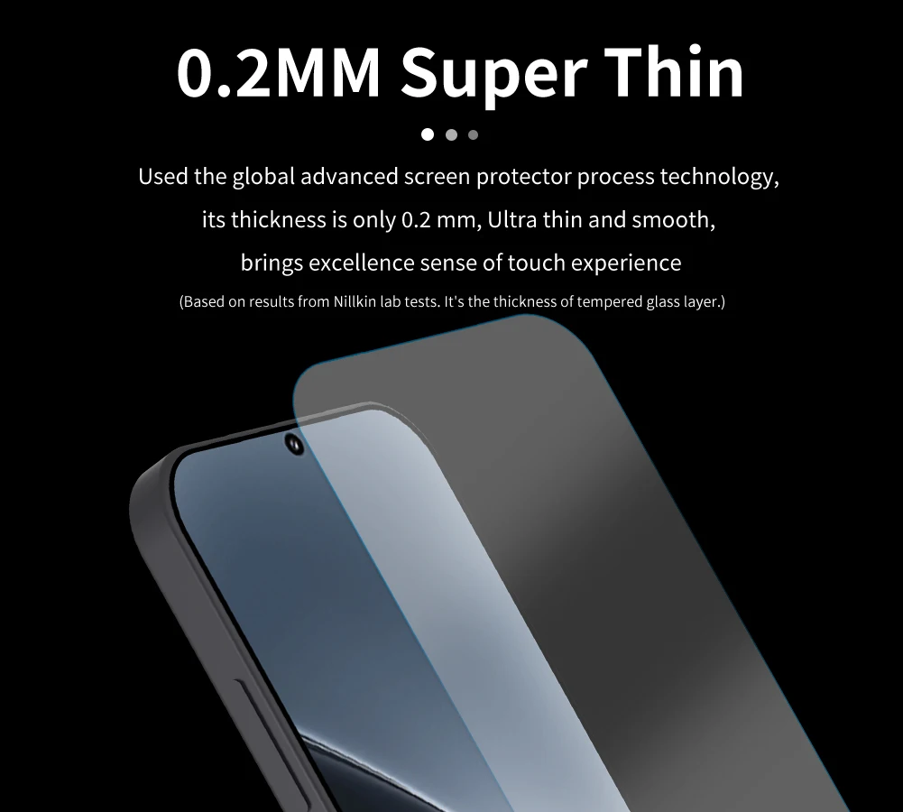NILLKIN Dla Xiaomi 17 Pro Max 17 Ultra Mi 17Pro Seria H + Pro Szkło Hartowane Ekranu 9H Folia Ochronna Ekranu Przeciwwybuchowa — zdjęcie produktu 3